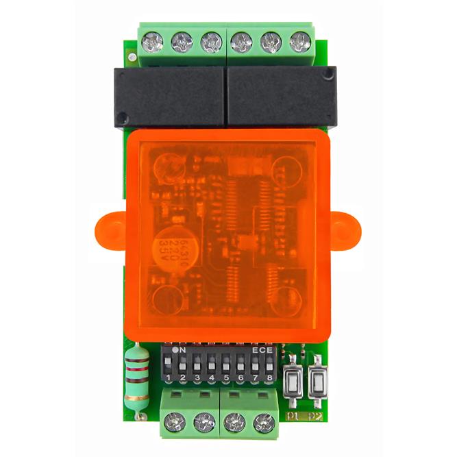 Ricevitore Bicanale 433MHz Rolling-Code per Luci e Dispositivi | Contatto 5A 12-36V BUS EB | NOLOGO RX2